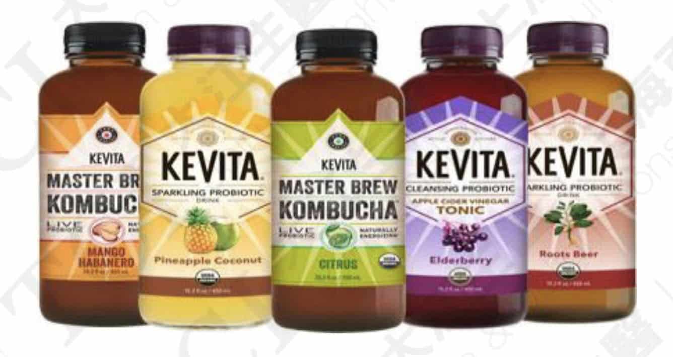 KeVita旗下益生菌飲料, 資料來源:Food Business News