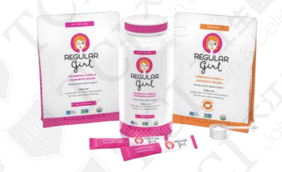 Probiotic iron supplements produced by Regular Girl, Data source: the official website of Regular Girl