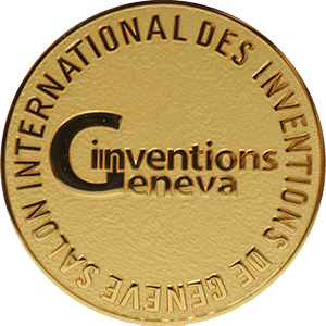 2013 Gold Medal–Geneva International Exhibition of Inventions (Switzerland)